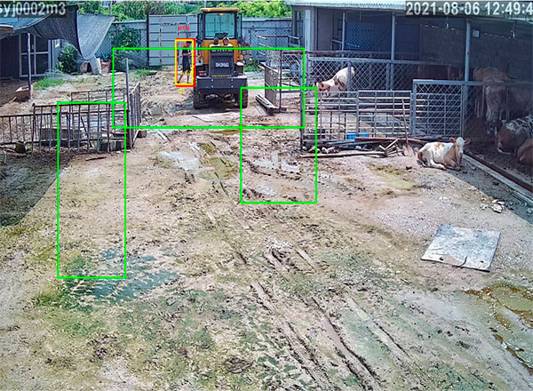 農(nóng)機(jī)設(shè)備停車(chē)場(chǎng) 安防監(jiān)控安裝